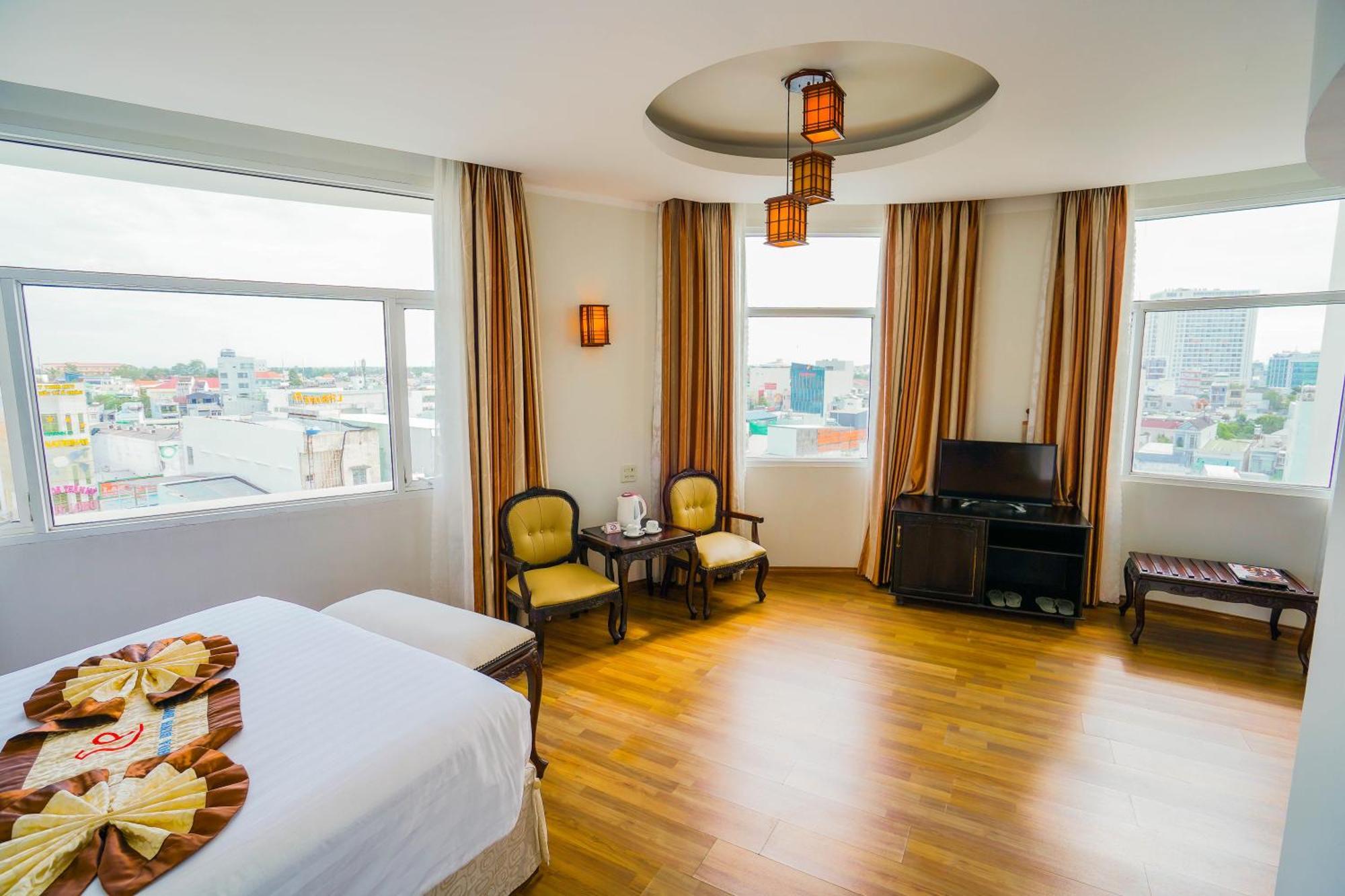 Hoa Binh 1 Hotel Long Xuyên Exterior foto